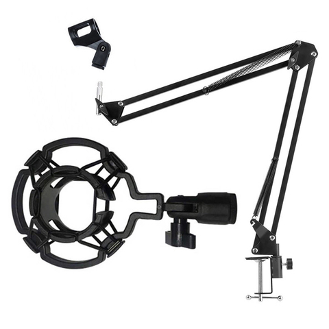 Desktop microphone stand pantograph with plastic spider ► Photo 1/6