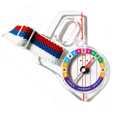 Moscompass 8 (super stable rainbow) mc08 compass for professional sports and sports orientation ► Photo 1/6