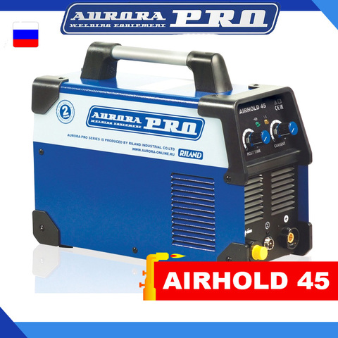 Plasma cutting machine Aurora Pro airhold 45 (MOSFET) trimming manual laser plasma welder cutter Aurorapro plazmorez for bodywork metal carbon galvanized steel aluminum copper plasmatron plazmatron device ► Photo 1/6