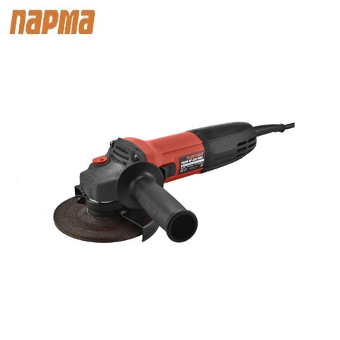 Angle machine (Bulgarian) ПАРМА УШМ-01-125/800, 800 W, 125mm, 11000 rev/min, item No. 02.026.00001 for grinding or cutting metal Electric portable grinder Angle drive grinder ► Photo 1/1