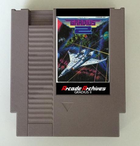 Gradius II Arcade Archives Game Cartridge for NES/FC Console ► Photo 1/6