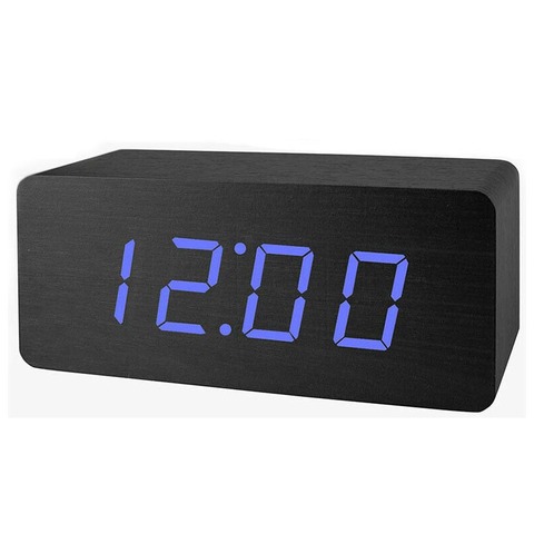 Desktop digital alarm clock vst-863 (black) ► Photo 1/4