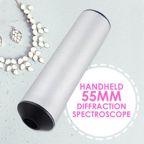 Handheld Precise Small Diffraction Spectroscope Gemstone Gem GemelogyGemological 55mm Length ► Photo 1/6