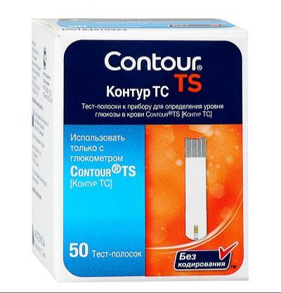 Test strips Contour TS (Contour TS) № 50 ► Photo 1/2