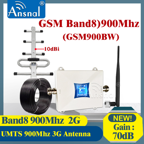 Hot!! 900Mhz GSM 2G 3G Cellular Signal Repeater GSM 2g 3g signal Cellular Amplifier UMTS 900Mhz 3G Network Mobile Signal Booster ► Photo 1/6