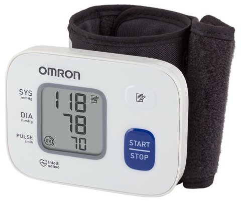 TONOMETER OMRON ed. Rs2 (hem-6121-ru) on the wrist ► Photo 1/1