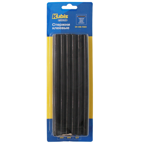Rods glue Kubis black 11.2*200mm, 12 PCs ► Photo 1/2