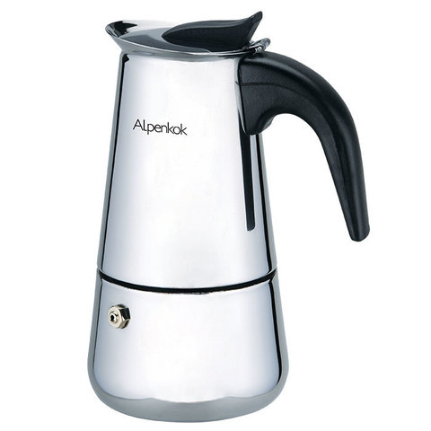 Geyser coffee maker alpenkok 330 ml for 6 cups ak-802 ► Photo 1/1