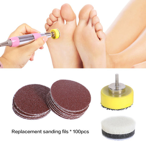 TP Pedicure Drill Nail File Grinding Head Nail Art Tools Pedicure Polish Manicuring Foot Cuticle Clean Tools Nail Drill Bits ► Photo 1/6