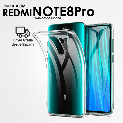 TPU Gel Case Silicone Case for Mobile Xiaomi Redmi Note 8 Pro Back Cover Transparent Ultra Thin Soft for Smartphone ► Photo 1/4