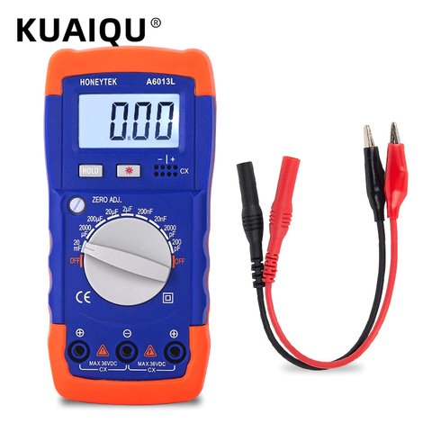 Capacitor Tester Digital Multimeter Tester Professional Capacitor Capacitance Meter Check Capacitors Digital Capacimeter A6013L ► Photo 1/6