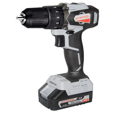 Interskol dau-13/18 BK API-professional impact screwdriver with brushless motor. ► Photo 1/2