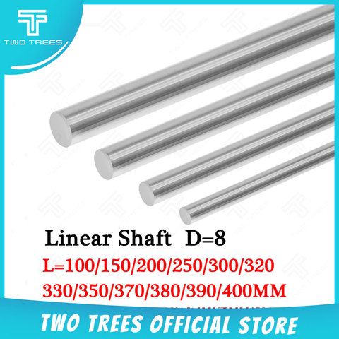 linear shaft Rail 8mm 8x100 8x150 8x200 8x250mm Optical Axis Chrome stainless Steel Smooth Linear Rods axis 3d printer cnc part ► Photo 1/1