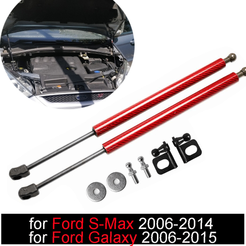 for Ford S-Max 2006-2014 For Ford Galaxy 2006-2015 Front Hood modify  Gas Spring Lift Supports Struts Rod Shocks ► Photo 1/6