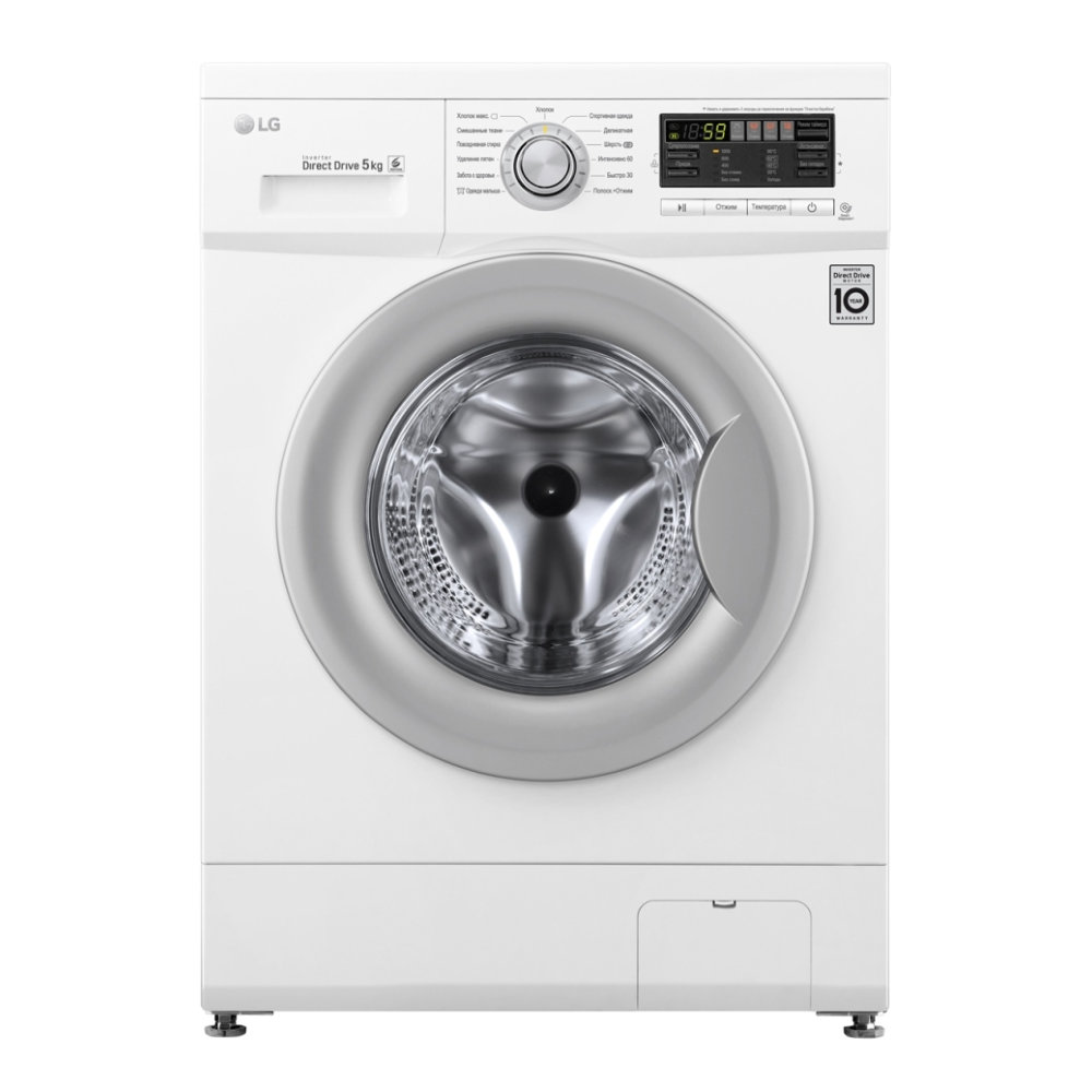 Narrow washing machine LG with direct drive system F10B8LD7 Price