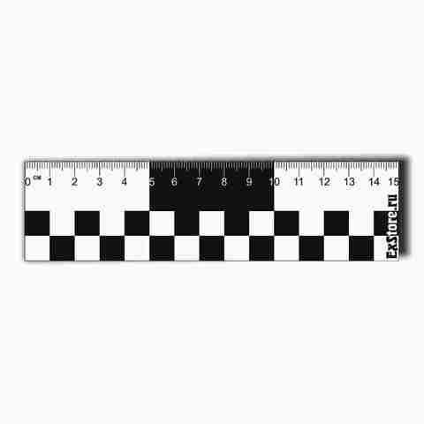 Magnetic scale ruler forensic 15 cm. For examination ► Photo 1/6