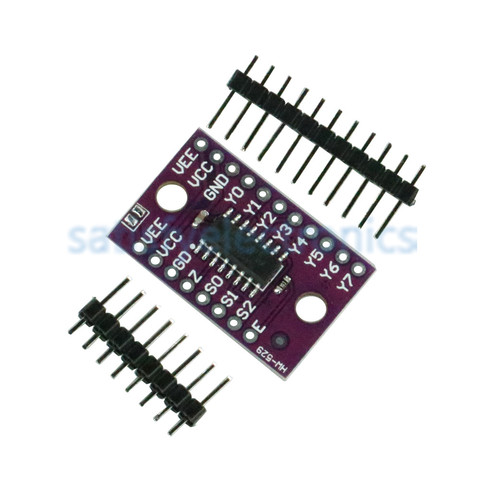 74HC4051 8-Channel-Mux CJMCU-4051 8 channel analog multiplexer module ► Photo 1/4