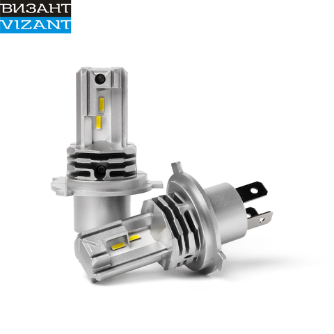 Vizant M4 LED bulbs cap h4 with Cree tech 4500lm chip 5000K (2 pcs) ► Photo 1/6