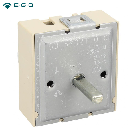 Energy switch single circuit EGO 50.57021.010, C00037056 037056 482000022605, energy regulator single ► Photo 1/4