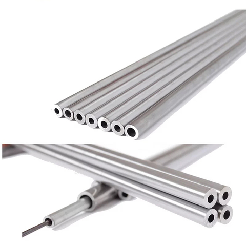 Multi-specification 304 stainless steel round capillary 500mm long seamless straight tube ► Photo 1/5