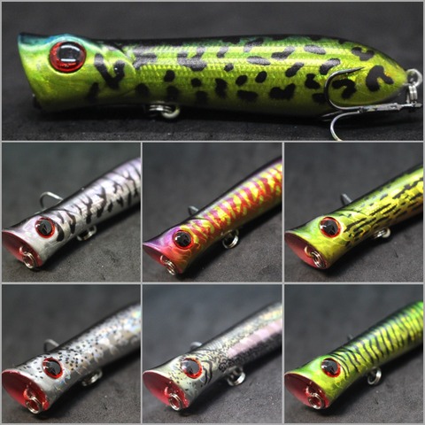 wLure Fishing Lure Topwater Popper Crankbait Carp Fly Fresh Water