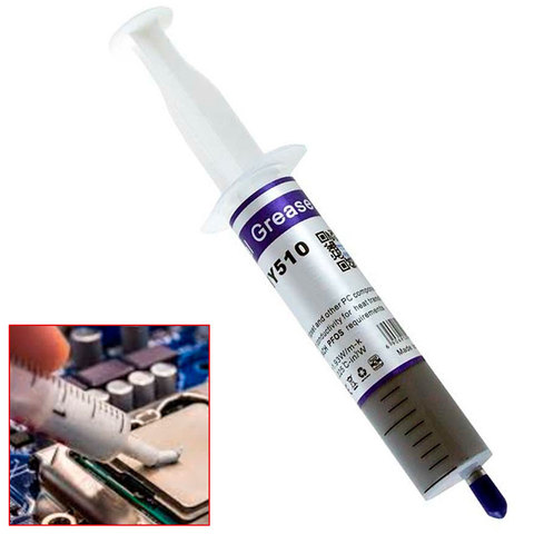 OcioDual thermic paste processor Gray 30g for PC CPU computer PS4 Xbox in syringe HY510 30 gr fat syringe micro-30gr ► Photo 1/1