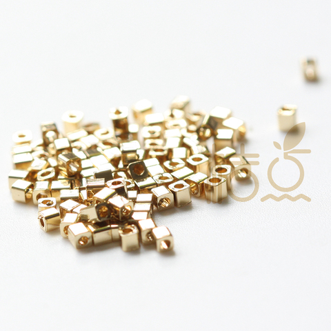 Solid Brass Spacers - Cube - Square 1.5mm (4194C-S-414) ► Photo 1/6