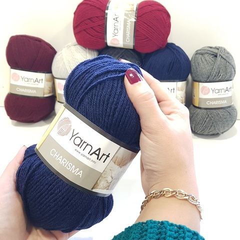 Yarnart Charisma Yarn 100gr-200mt %80 Wool %20 Acry DIY Knitting Crochet Wrap Beanie Sweater Kids Adults Knitwears Autumn Winter ► Photo 1/5