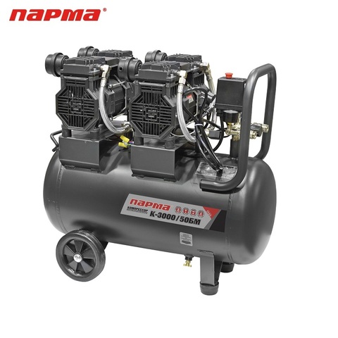 Compressor oil-free coaxial Parma k-3000/50 BM  Single-acting air. compressor Compressed air machine Air buffer Electric air compressor ► Photo 1/4