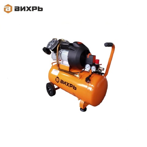 Compressor Vihr кмп-400/100 Single-acting air. compressor Compressed air machine Air buffer ► Photo 1/1