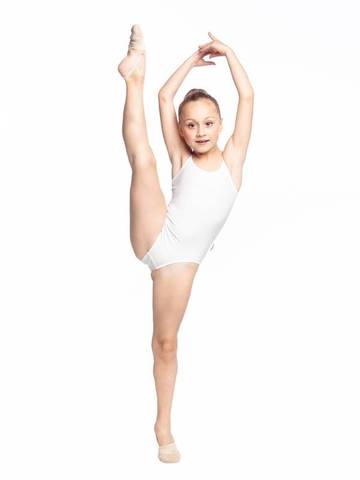 Aliera, swimsuit gymnastic for girls, G 4.01, for ballet, gymnastics, choreography. ► Photo 1/5