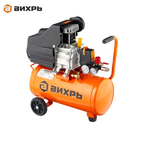 Air compressor Vihr KMP-260/24 Single-acting air. compressor Compressed air machine Air buffer ► Photo 1/4