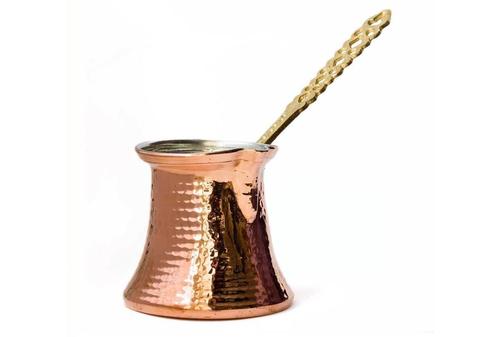 Turk for coffee copper with tin tinned (handmade) ► Photo 1/1