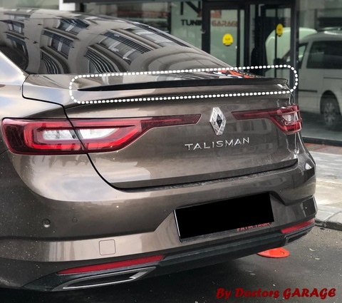 Special Spoiler For Renault Talisman Spoilers Black Rear Wing Top Car-styling Auto Car Lip Diffüser Accessory Sport Ornament ► Photo 1/5
