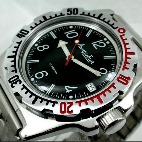 Watch Vostok Amphibia 110909 with self-winding ► Photo 1/6