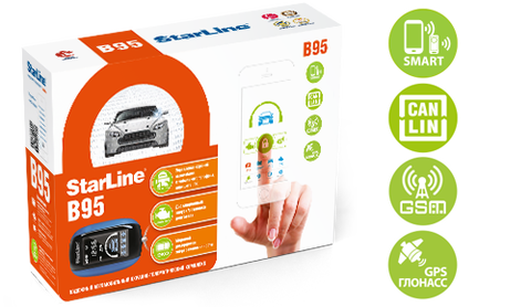 Starline B95 BT CAN-LIN GSM GPS alarm system ► Photo 1/4