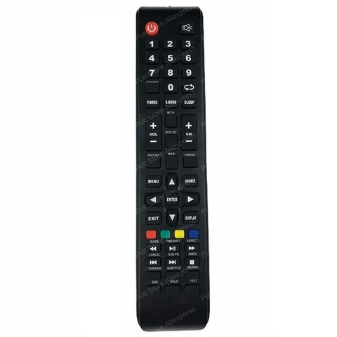 Remote dexp cx509-dtv/16a3000/19a3000/h19d7100e/22a7000/h24b3000ee/32a3400/h32b7000e/f42b7000ed/f43e7000e/u55d7100e ► Photo 1/6