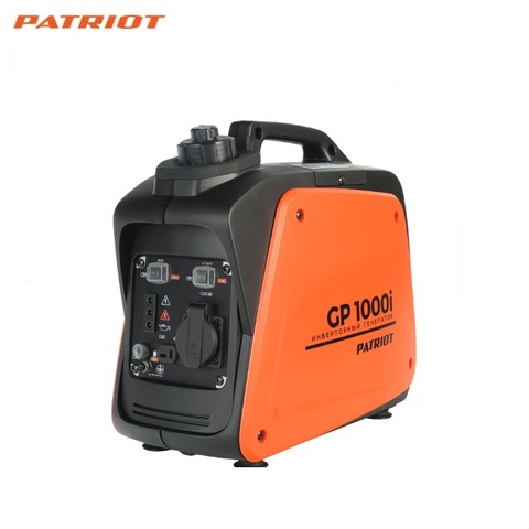 Inverter generator PATRIOT GP 1000i Power home appliances Backup source during power outages Benzine power stations ► Photo 1/5