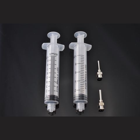 Pack syringe, embolo and needles to use flux and solder paste, Amtech valido, Kingbo, Mechanic ► Photo 1/2