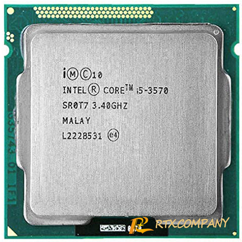 Intel i7-3770 SROPK LGA-1155 Quad-Core 3.4Ghz 8MB 77w 5.0 GT/S PC Computer Desktop CPU Processor I7-3770k i7-3770s i7-3770T CPU ► Photo 1/6