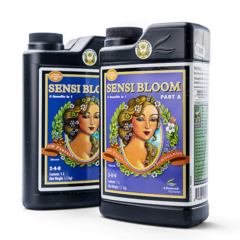 Fertilizer Advanced Nutrients Sensi Bloom a + b reaches the best results in growing plants and flowers. ► Photo 1/2