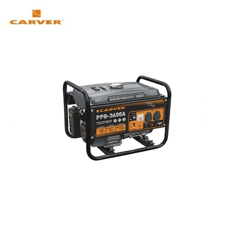 Petrol power generator CARVER PPG-3600A Power home appliances Backup source during power outages Benzine power stations ► Photo 1/1