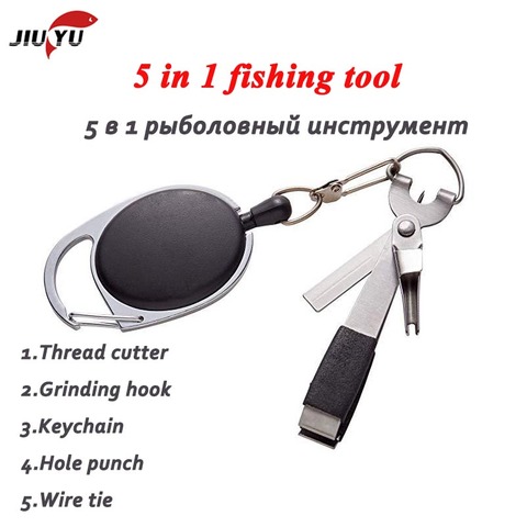 1PCS Fishing Quick Knot Tool Fast Tie Nail Knotter Line Cutter Clipper