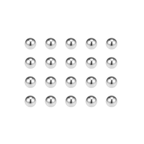 uxcell 50-1000pcs 2mm 2.5mm 3mm 3.5mm 4mm 4.5mm 5mm Bearing Balls 304 Stainless Steel G200 Precision Balls ► Photo 1/5
