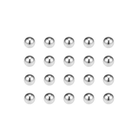 uxcell 50-1000pcs 2mm 2.5mm 3mm 3.5mm 4mm 4.5mm 5mm Bearing Balls 304 Stainless Steel G200 Precision Balls ► Photo 1/5