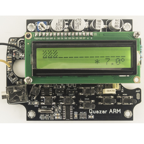 Quazar arm assembled board metal detector mcp6022 | low noise ow ad8606 ► Photo 1/4