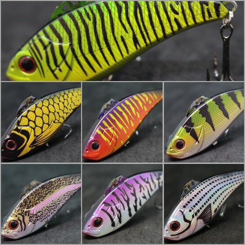 wLure 2022 New 7cm 20g Long Distance Casting Lipless Jigging Retrieving 3 Tie Positions Tight Wiggle Fishing Lure L773 ► Photo 1/6