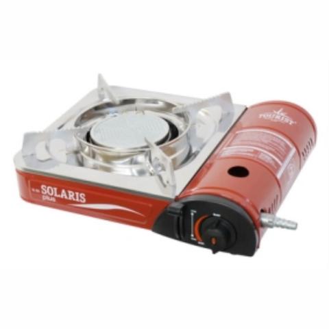 Gas portable stove in Solaris plus ceramic case with adapter (ts-701) ► Photo 1/1