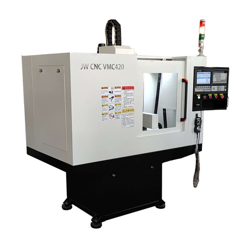 3/4 Axis VMC420 Cnc Milling Machine for aluminum steel  With Bt30 Spindle Mini Mill free shipping by sea ► Photo 1/6