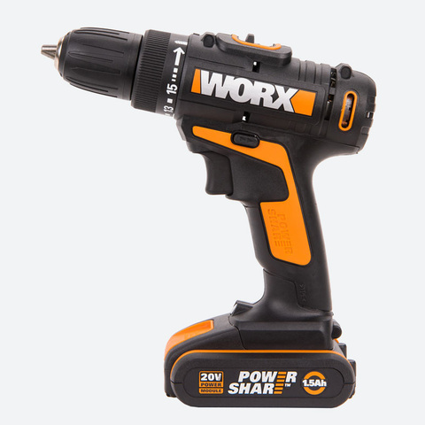 Screwdriver battery Worx wx101, 20 V, 1.5ah x2 box ► Photo 1/5